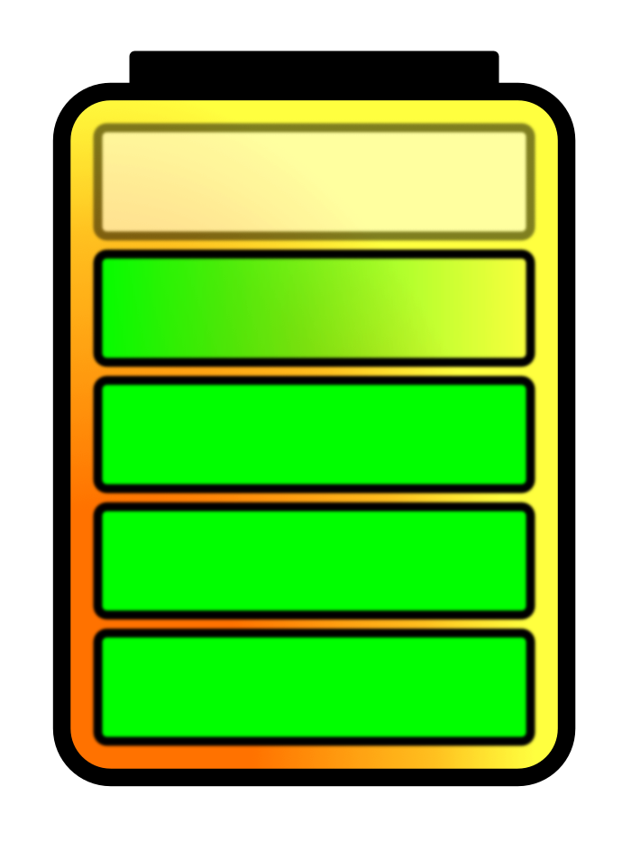 Batterie en cours de charge